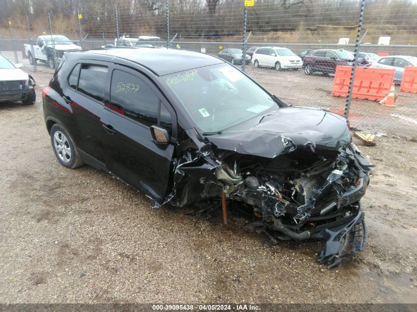 3GNCJKSB0JL205561 2018 Chevrolet Trax Ls