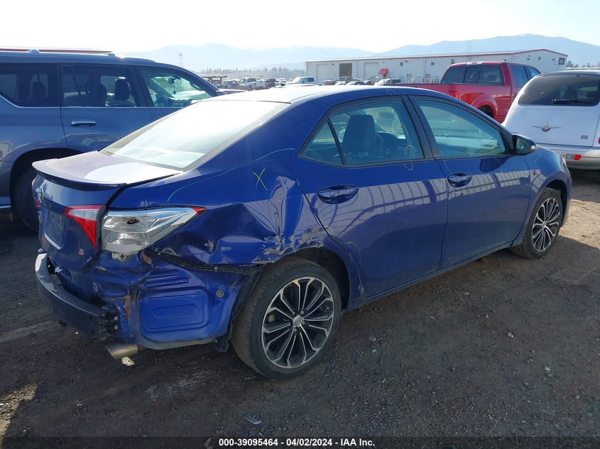 2015 TOYOTA COROLLA L/LE/LE PLS/PRM/S/S PLS - 2T1BURHE6FC434889