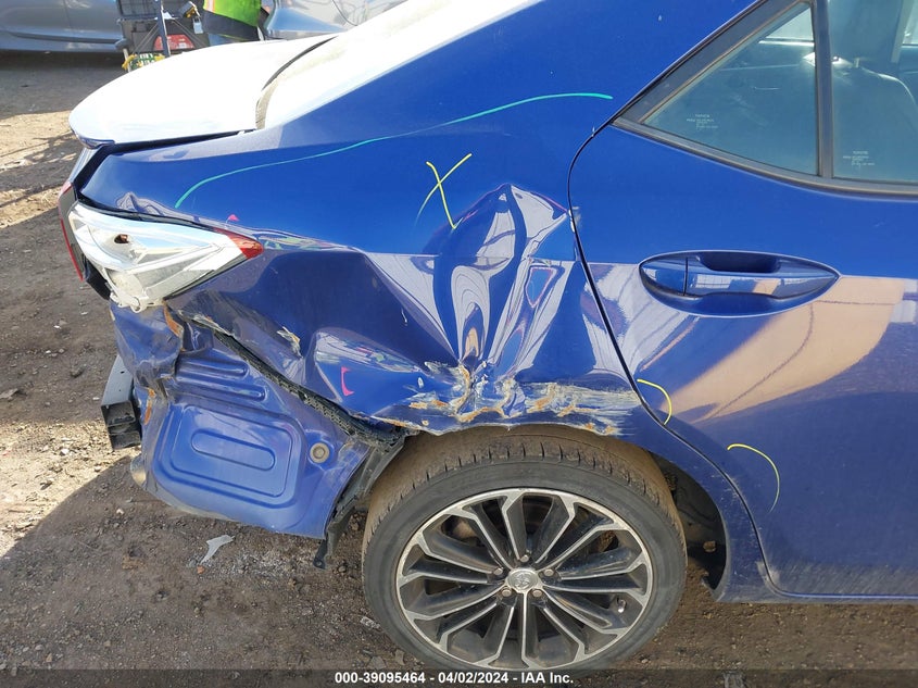 2015 TOYOTA COROLLA L/LE/LE PLS/PRM/S/S PLS - 2T1BURHE6FC434889