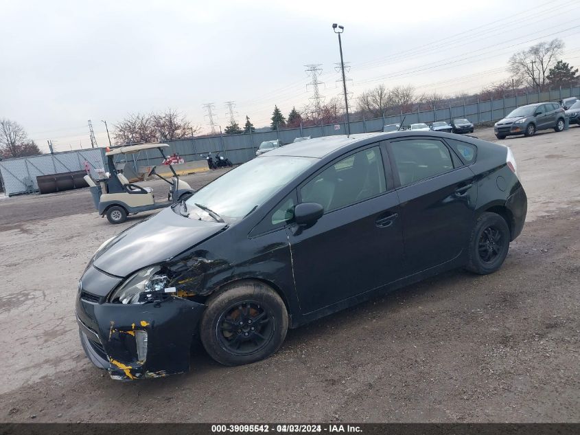 JTDKN3DU8C1554684 2012 Toyota Prius Two