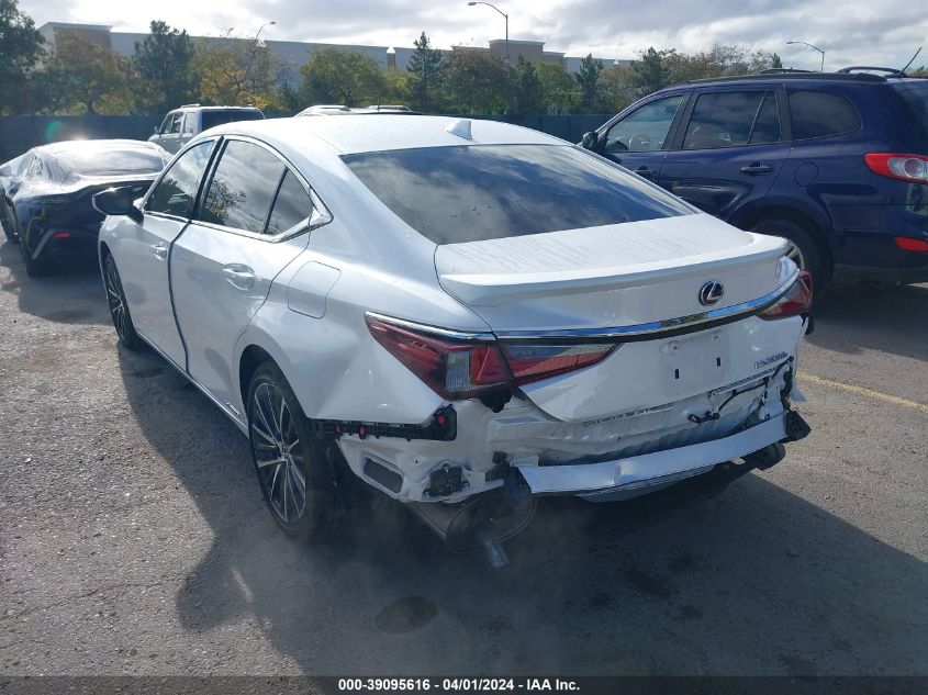 2022 Lexus Es 300H VIN: 58ADA1C17NU022638 Lot: 39095616