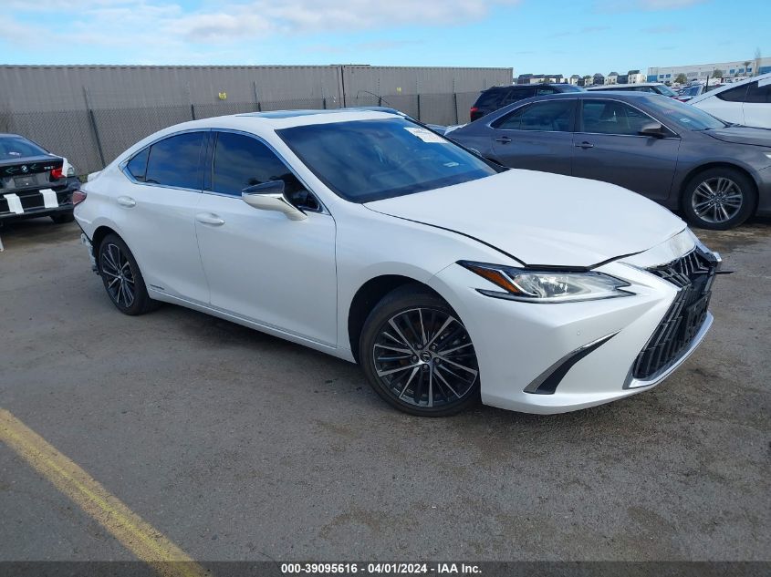 2022 Lexus Es 300H VIN: 58ADA1C17NU022638 Lot: 39095616