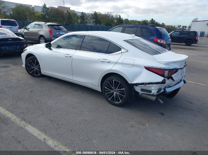 2022 Lexus Es 300H VIN: 58ADA1C17NU022638 Lot: 39095616