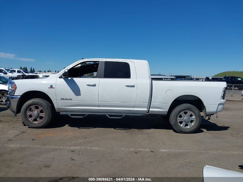 2021 Ram 2500 Big Horn Mega Cab 4X4 6'4' Box VIN: 3C6UR5ML7MG530273 Lot: 39095621