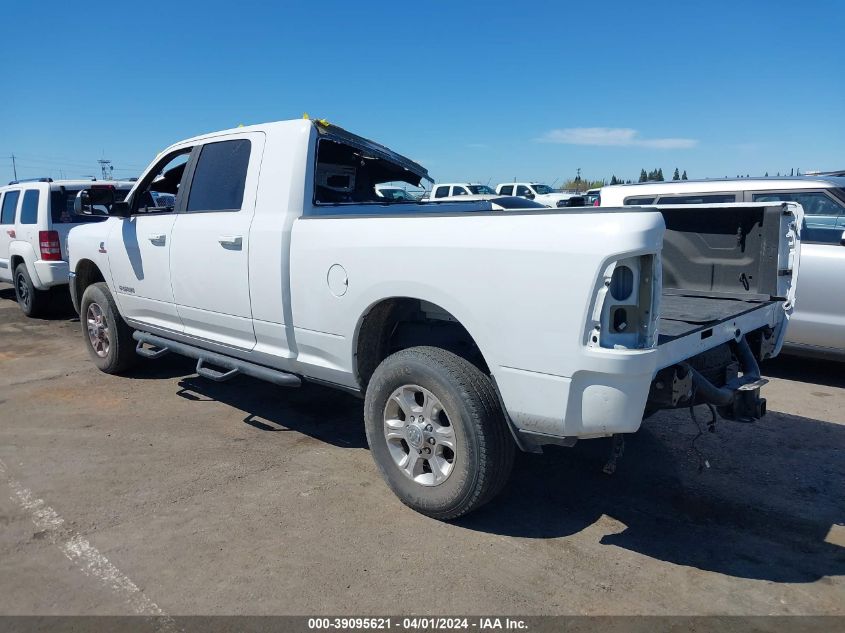 2021 Ram 2500 Big Horn Mega Cab 4X4 6'4' Box VIN: 3C6UR5ML7MG530273 Lot: 39095621