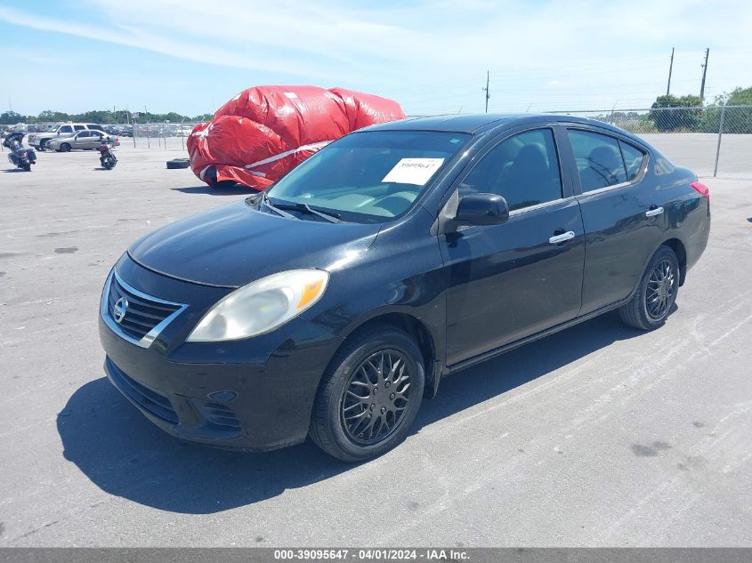 3N1CN7AP2CL810016 | 2012 NISSAN VERSA