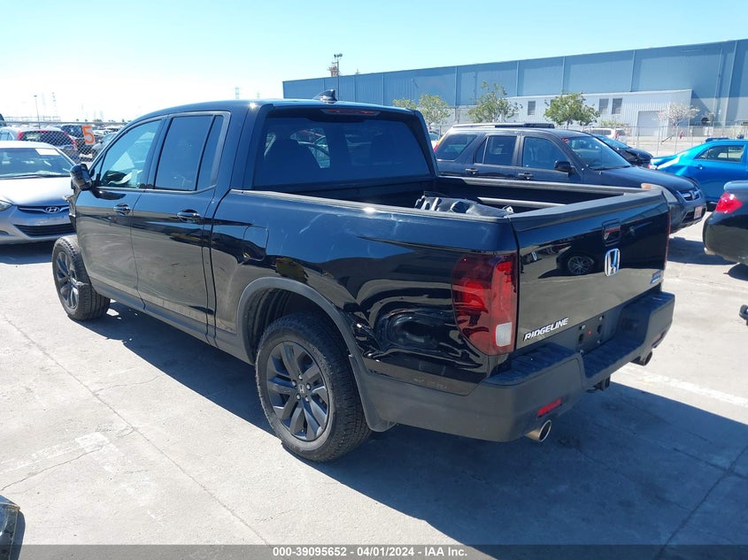 2023 HONDA RIDGELINE 3.5L V-6 DI, VVT, 28(VIN: 5FPYK3F10PB054741