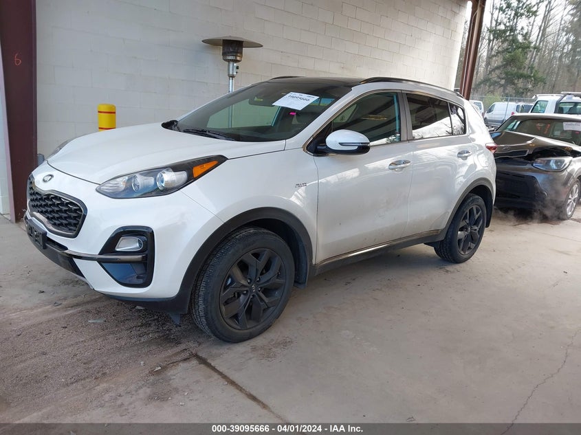 VIN KNDP6CAC1L7822812 2020 KIA SPORTAGE S