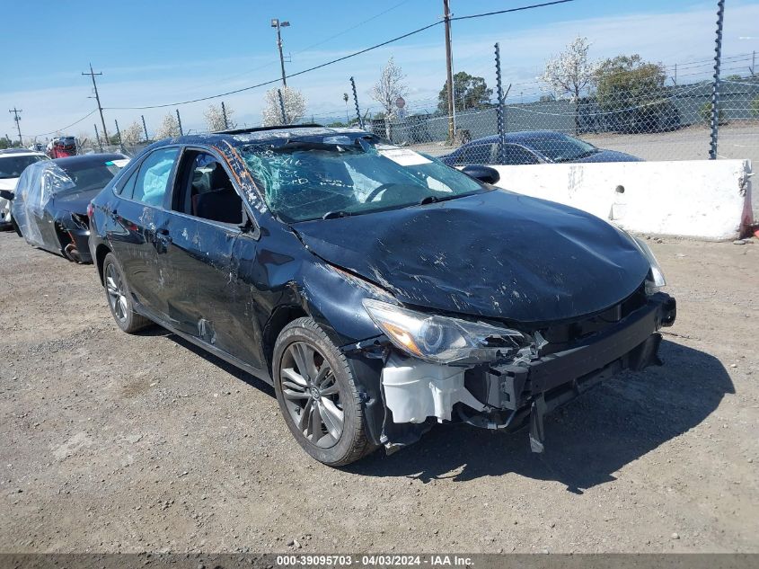 2016 Toyota Camry Se VIN: 4T1BF1FK8GU257671 Lot: 39095703