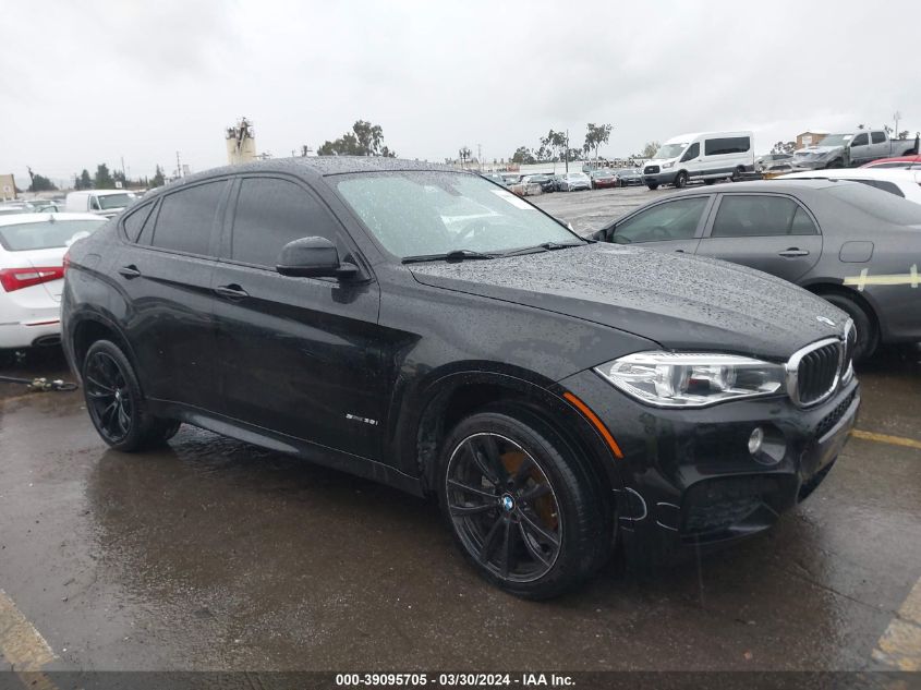 VIN 5UXKU0C56J0G80574 2018 BMW X6, Sdrive35I no.1