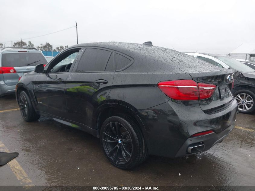 VIN 5UXKU0C56J0G80574 2018 BMW X6, Sdrive35I no.3