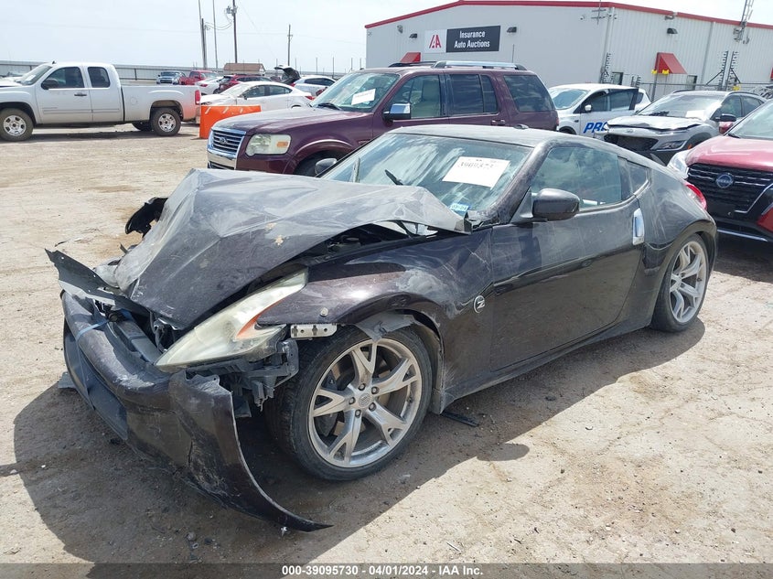 2010 Nissan 370Z Touring VIN: JN1AZ4EH6AM504498 Lot: 39095730