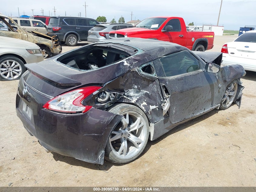 2010 Nissan 370Z Touring VIN: JN1AZ4EH6AM504498 Lot: 39095730