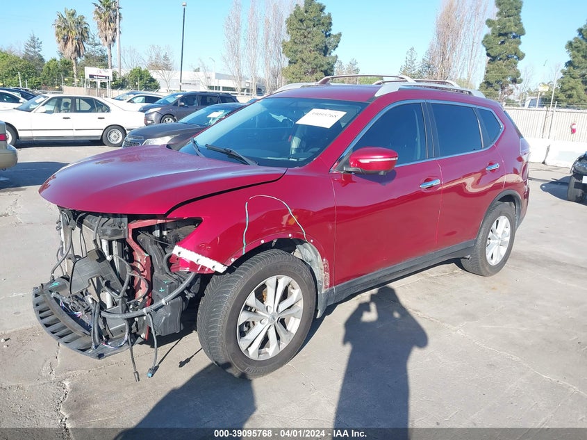 2015 NISSAN ROGUE S/SL/SV - 5N1AT2MLXFC874581
