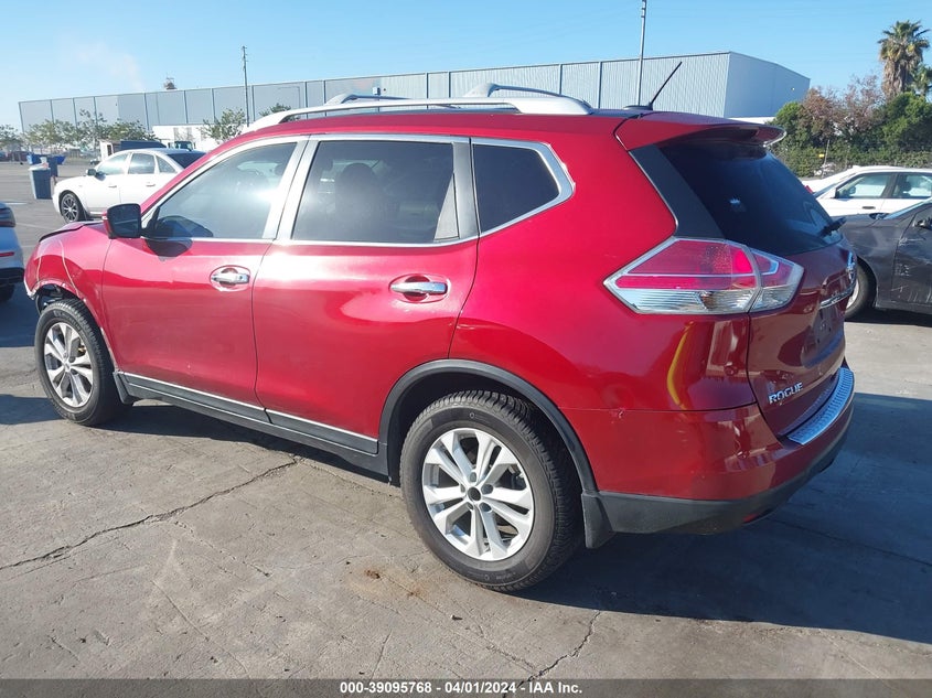 2015 NISSAN ROGUE S/SL/SV - 5N1AT2MLXFC874581