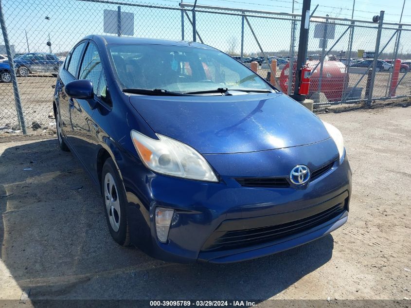 JTDKN3DU8D1697975 | 2013 TOYOTA PRIUS