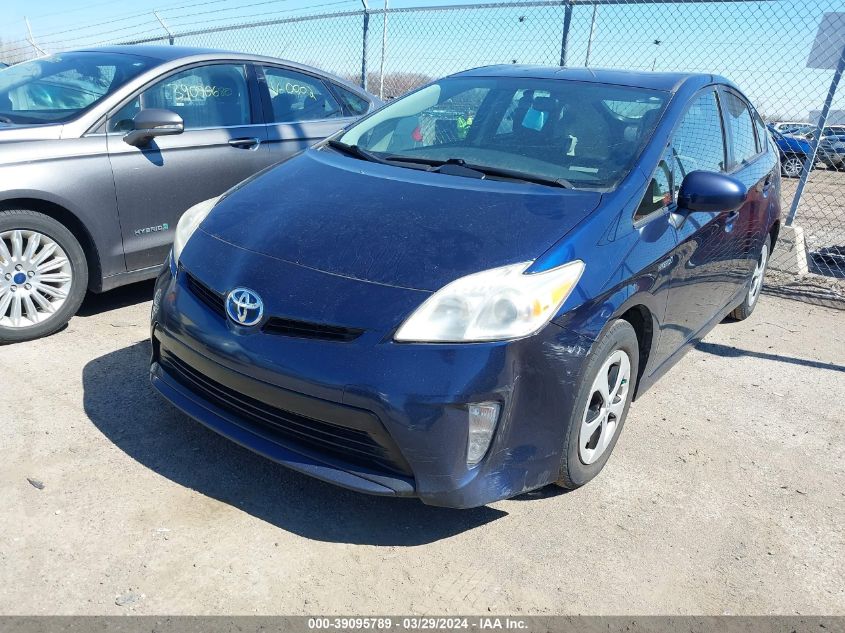 JTDKN3DU8D1697975 | 2013 TOYOTA PRIUS