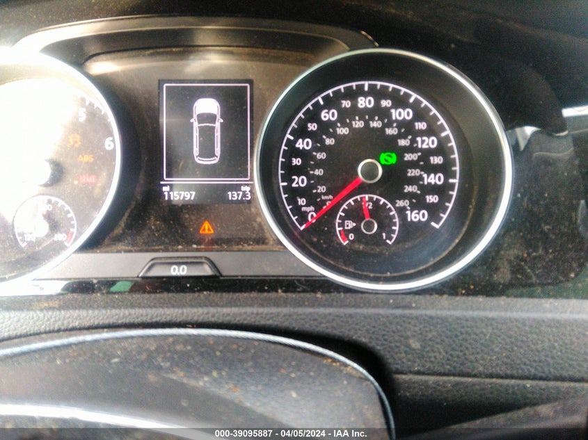 2015 VOLKSWAGEN GOLF SPORTWAGEN TSI SEL 4-DOOR - 3VWC17AU1FM519100