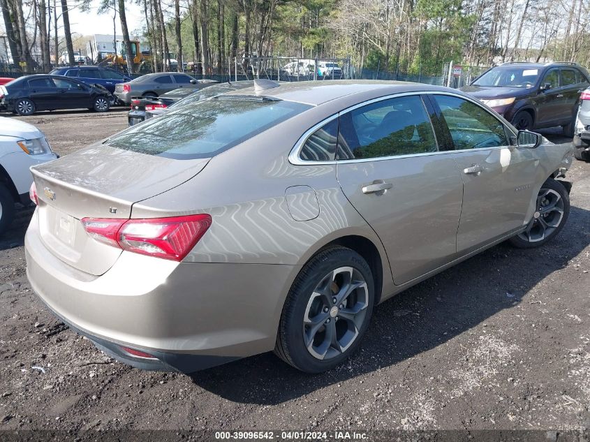 1G1ZD5ST9NF168619 | 2022 CHEVROLET MALIBU