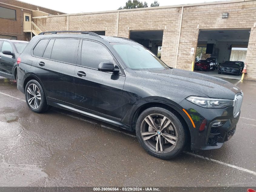 2019 BMW X7 xDrive40I VIN: 5UXCW2C5XKL083581 Lot: 39096564