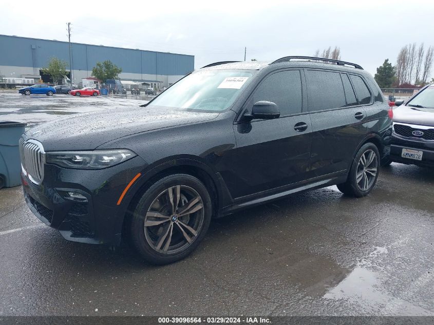 2019 BMW X7 xDrive40I VIN: 5UXCW2C5XKL083581 Lot: 39096564