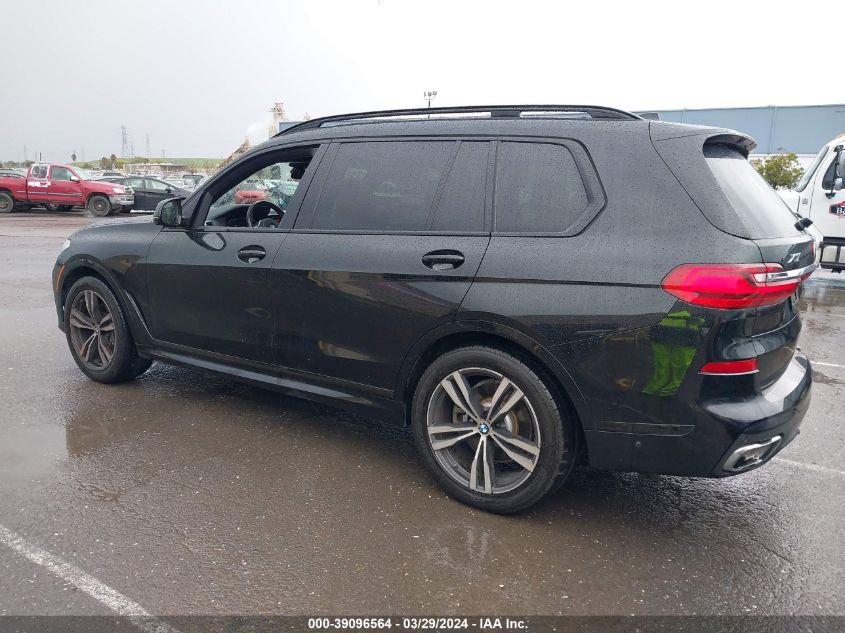 2019 BMW X7 xDrive40I VIN: 5UXCW2C5XKL083581 Lot: 39096564