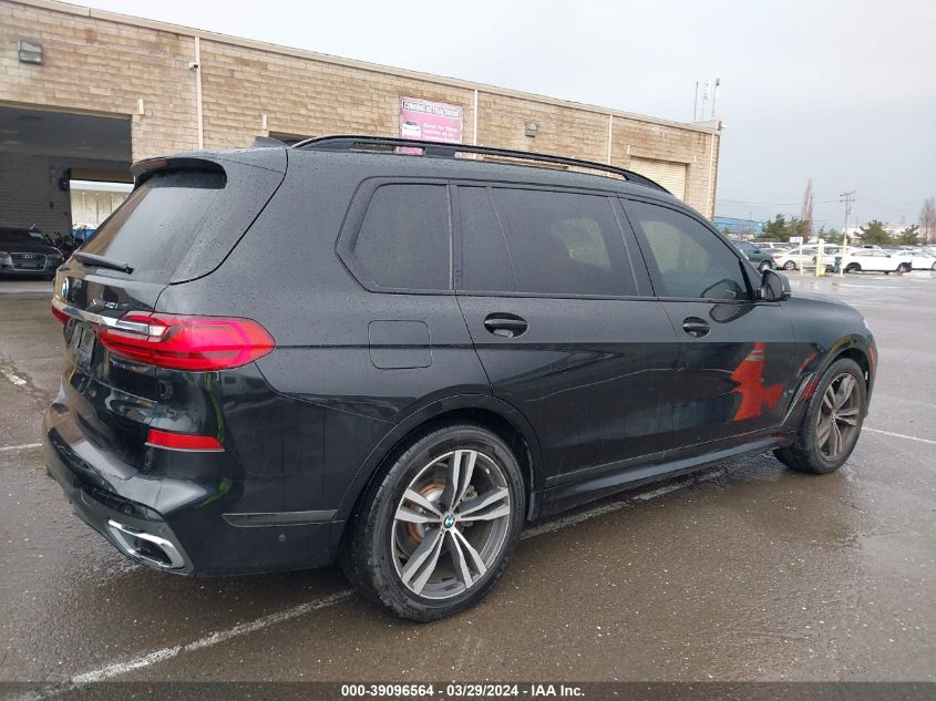 2019 BMW X7 xDrive40I VIN: 5UXCW2C5XKL083581 Lot: 39096564