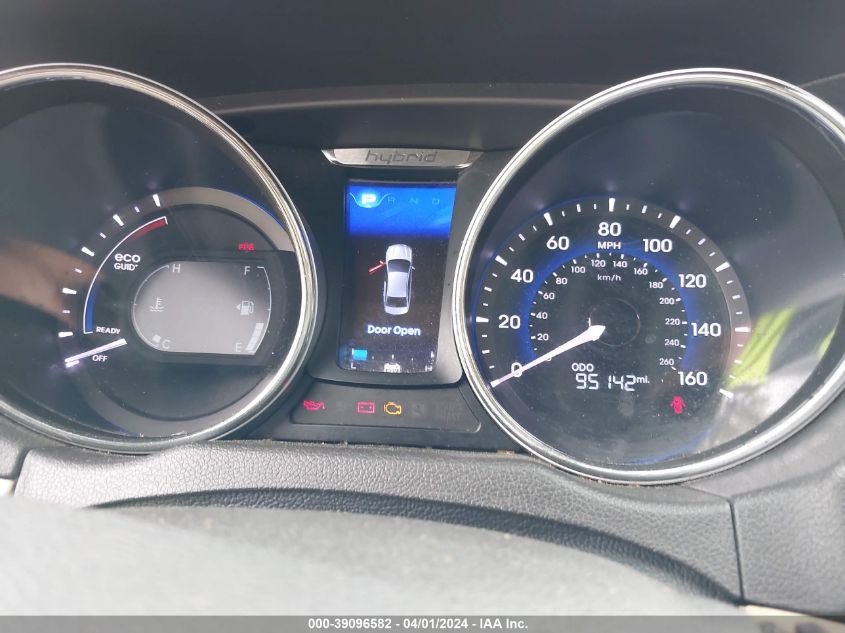 KMHEC4A47CA044335 | 2012 HYUNDAI SONATA HYBRID