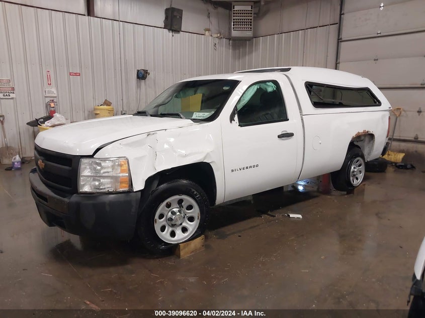 2013 CHEVROLET SILVERADO 1500 WORK TRUCK - 1GCNCPEX5DZ259418