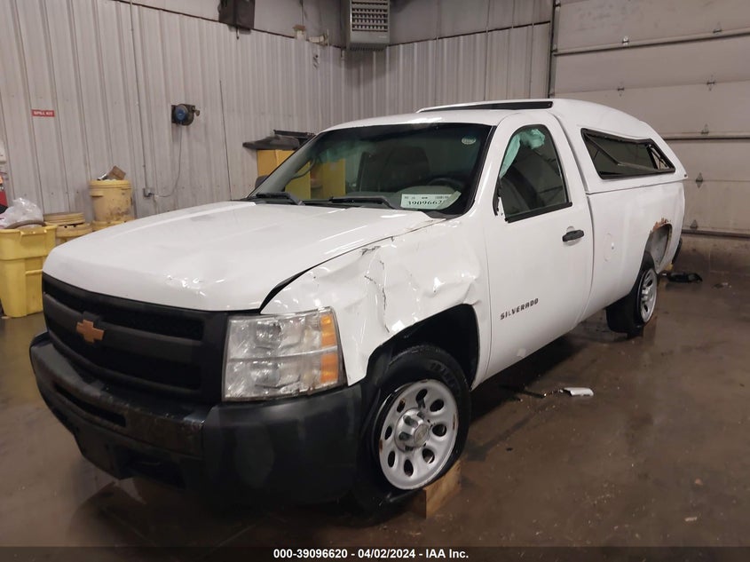 2013 CHEVROLET SILVERADO 1500 WORK TRUCK - 1GCNCPEX5DZ259418