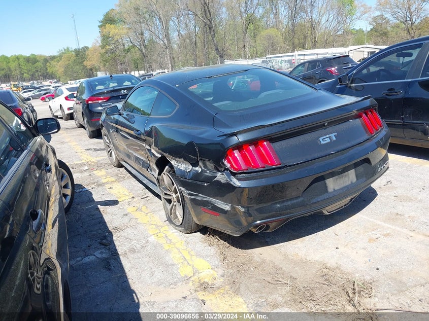 VIN 1FA6P8CF7H5332316 2017 FORD MUSTANG GT