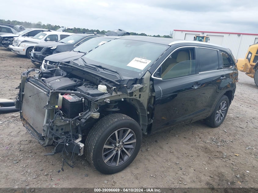 2018 TOYOTA HIGHLANDER VIN: 5TDKZRFH7JS534546