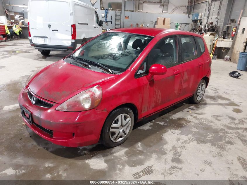 JHMGD37438S038429 | 2008 HONDA FIT