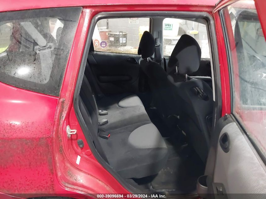 JHMGD37438S038429 | 2008 HONDA FIT