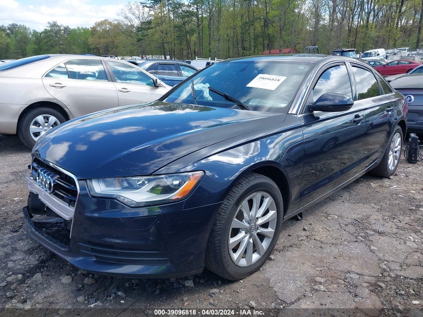 2013 Audi A6 2.0T Premium VIN: WAUFFAFC6DN059530 Lot: 39096818