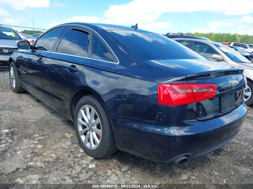 2013 Audi A6 2.0T Premium VIN: WAUFFAFC6DN059530 Lot: 39096818