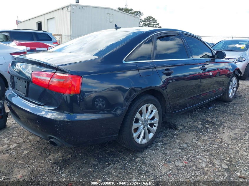 2013 Audi A6 2.0T Premium VIN: WAUFFAFC6DN059530 Lot: 39096818