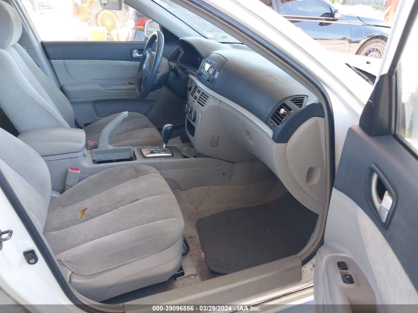 5NPET46C57H281621 | 2007 HYUNDAI SONATA