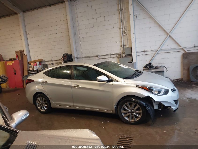 2015 Hyundai Elantra Se VIN: 5NPDH4AE1FH614045 Lot: 39096892