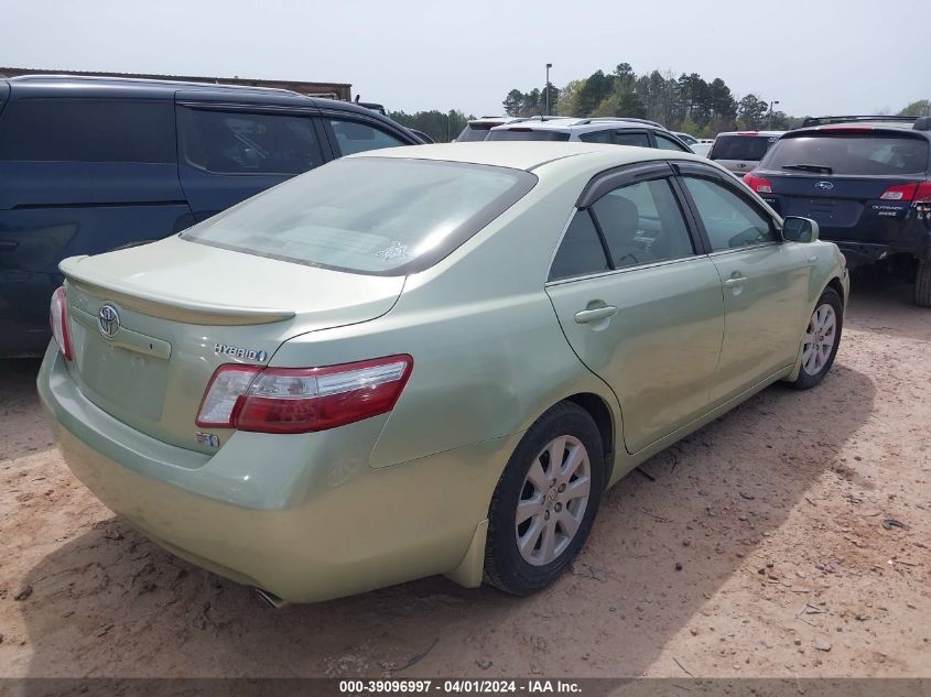 4T1BB46KX7U026929 | 2007 TOYOTA CAMRY HYBRID