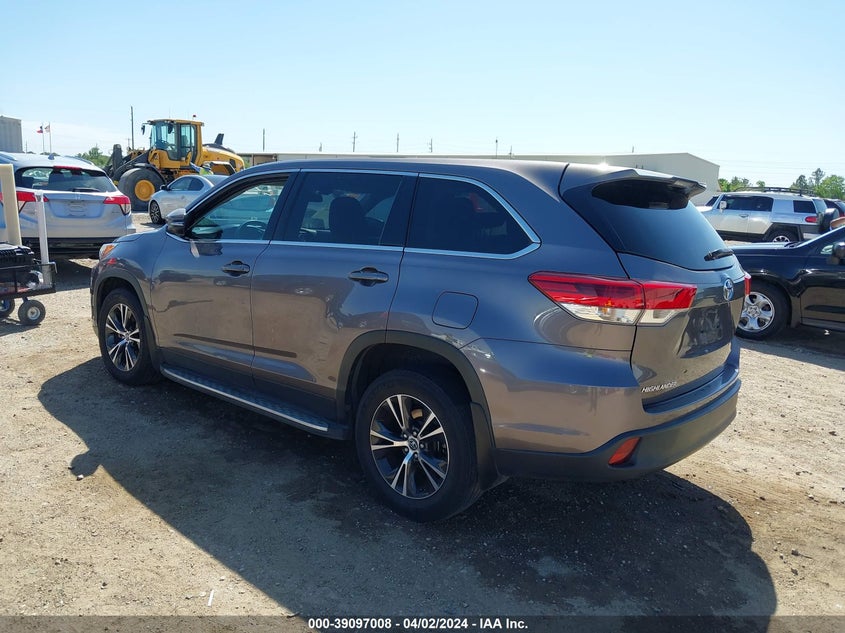 2019 TOYOTA HIGHLANDER VIN: 5TDZARFH7KS047743