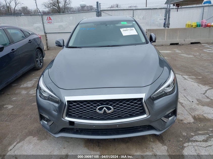 VIN JN1EV7AR4JM438353 2018 INFINITI Q50 LUXE/SPORT