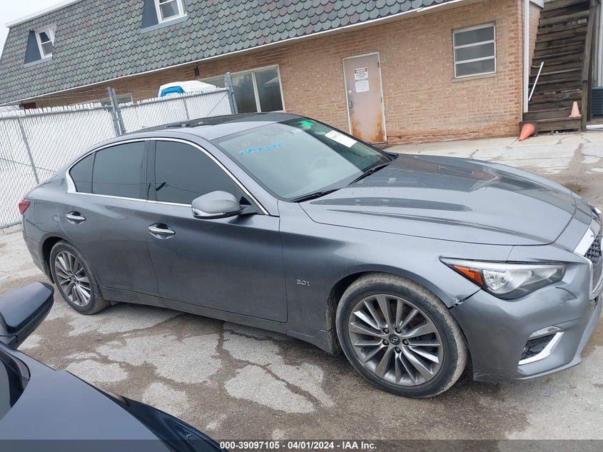 VIN JN1EV7AR4JM438353 2018 INFINITI Q50 LUXE/SPORT
