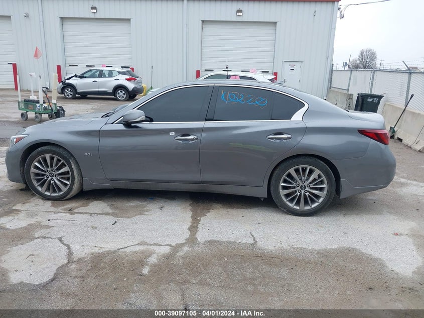 VIN JN1EV7AR4JM438353 2018 INFINITI Q50 LUXE/SPORT