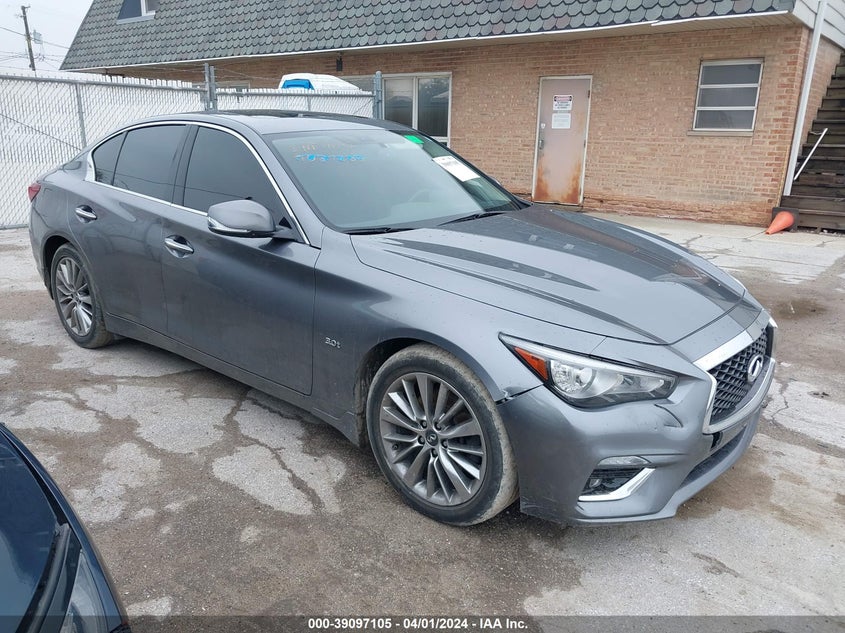 VIN JN1EV7AR4JM438353 2018 INFINITI Q50 LUXE/SPORT