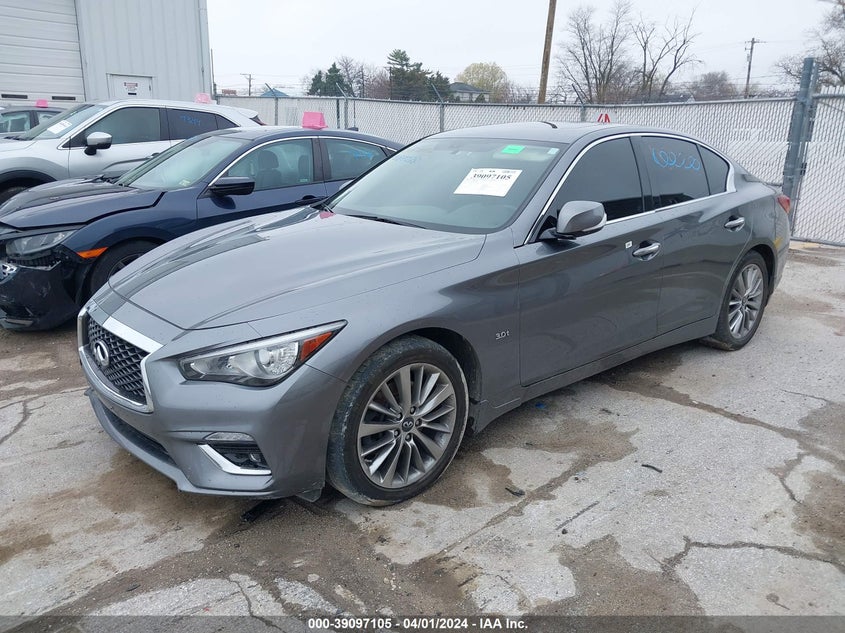 VIN JN1EV7AR4JM438353 2018 INFINITI Q50 LUXE/SPORT