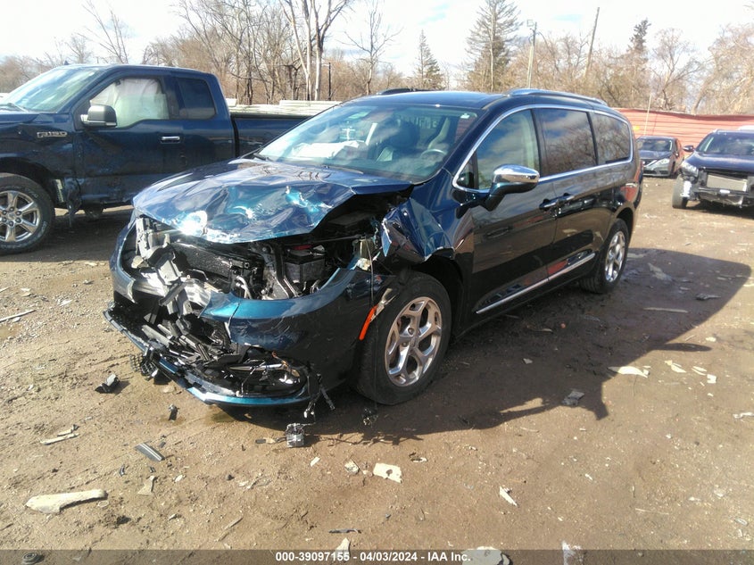 VIN 2C4RC3GG4MR581873 2021 CHRYSLER PACIFICA LIMITED