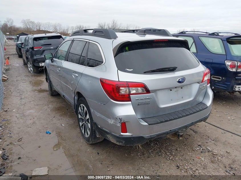 VIN 4S4BSENC4H3331043 2017 SUBARU OUTBACK 3.6R LIMITED