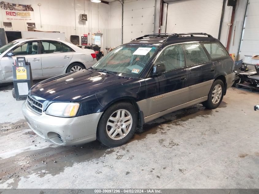 2001 Subaru Outback VIN: 4S3BH675317666011 Lot: 39097296