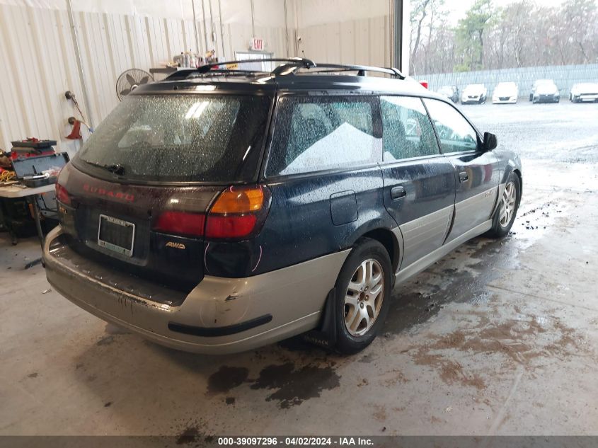 2001 Subaru Outback VIN: 4S3BH675317666011 Lot: 39097296